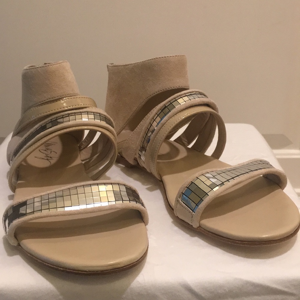 Miss Sixty Mirrored Sandals!